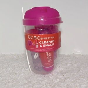 BCBGeneration Cleanse & Snack Set in Pink/Magenta